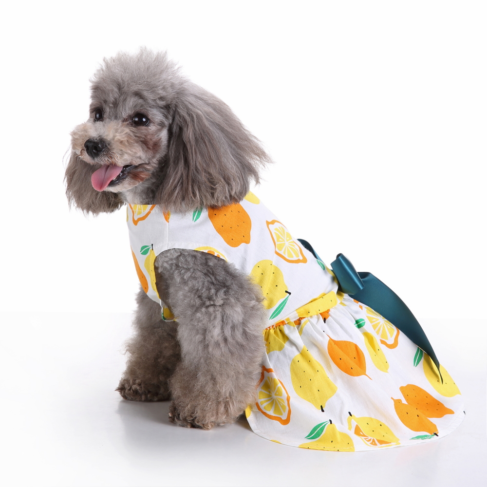  Мода Pet Собака Платье Одежда Летние рубашки Жилет Comfy Apparel